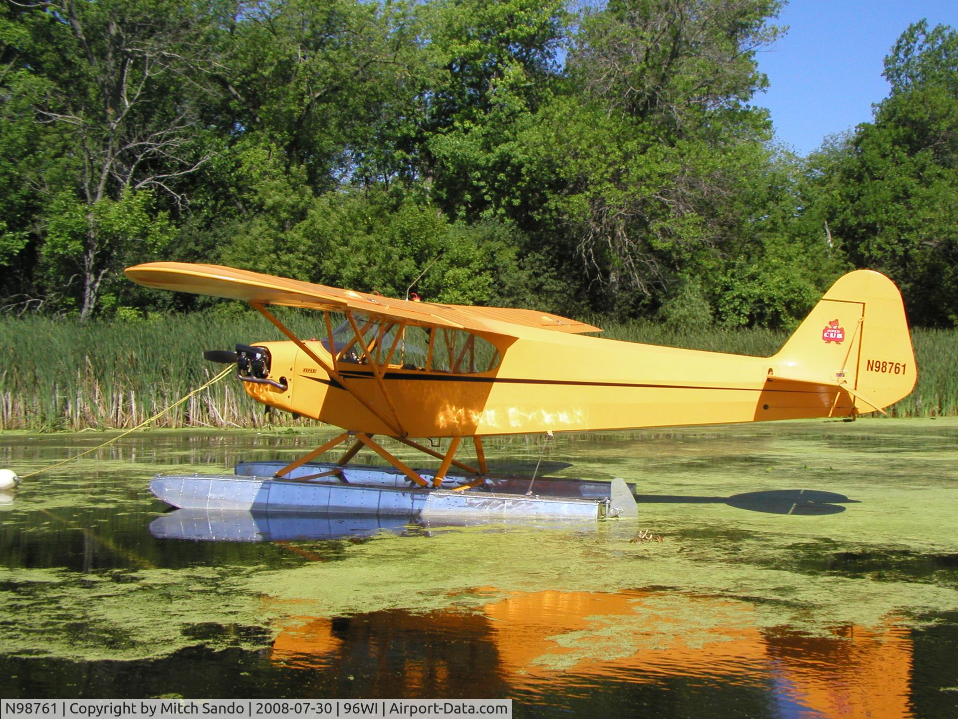 N98761, 1946 Piper J3C-65 Cub Cub C/N 18992, EAA AirVenture 2008.