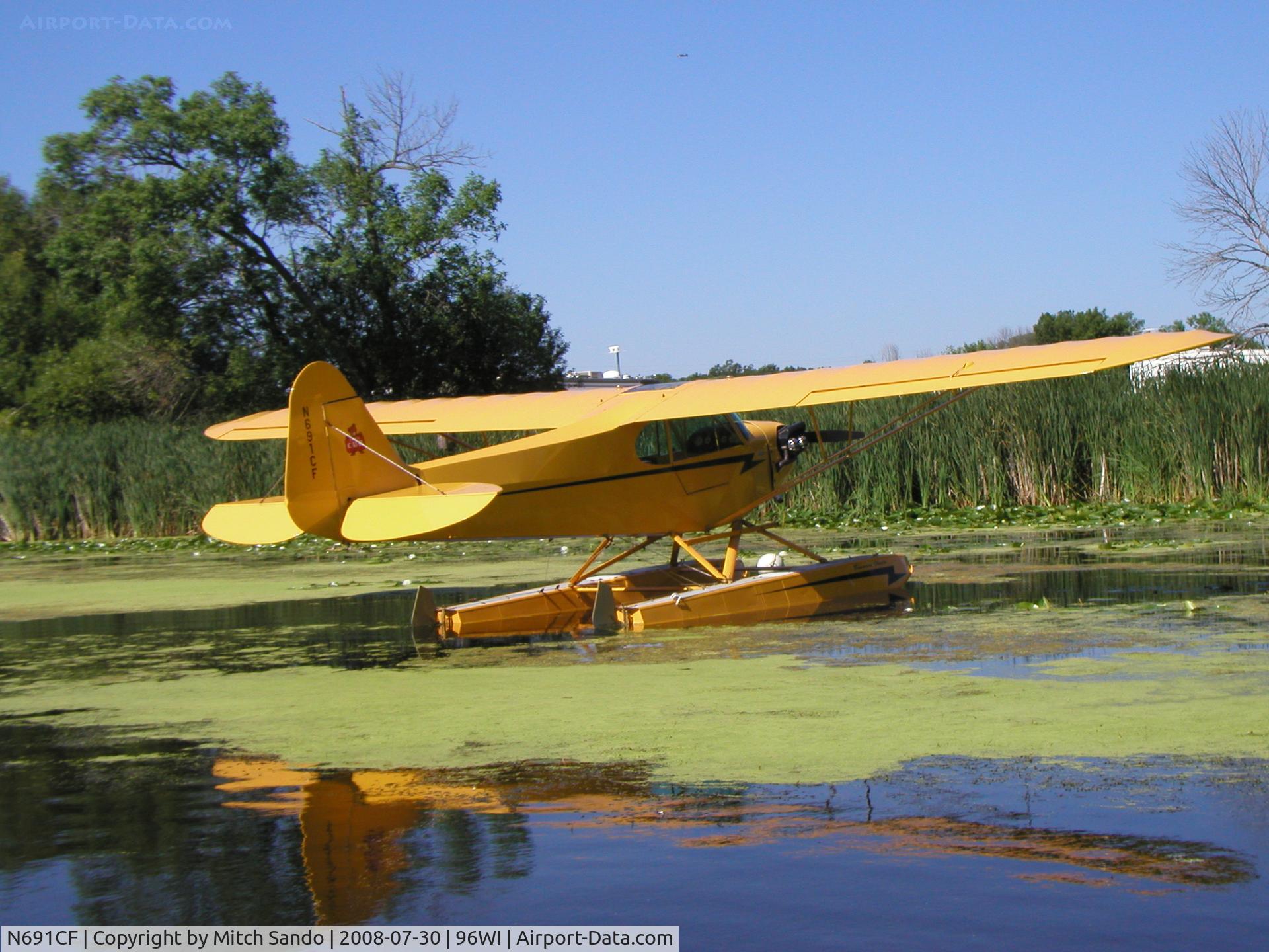 N691CF, 1946 Piper J3C-65 Cub C/N 16160, EAA AirVenture 2008.