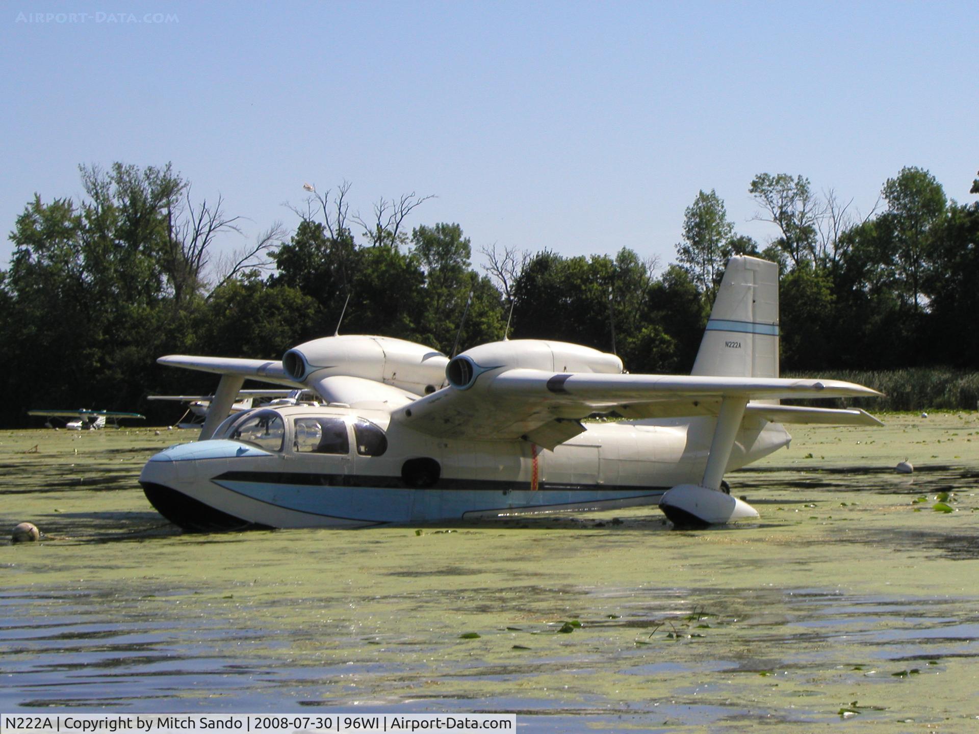 N222A, 1954 Piaggio P.136-L1 C/N 194, EAA AirVenture 2008.