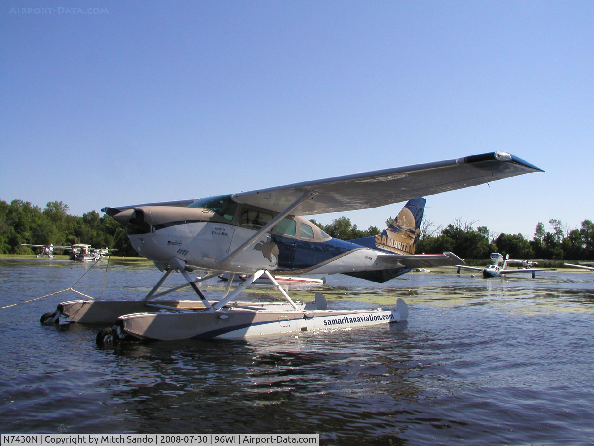 N7430N, 1977 Cessna U206G Stationair C/N U20603659, EAA AirVenture 2008.