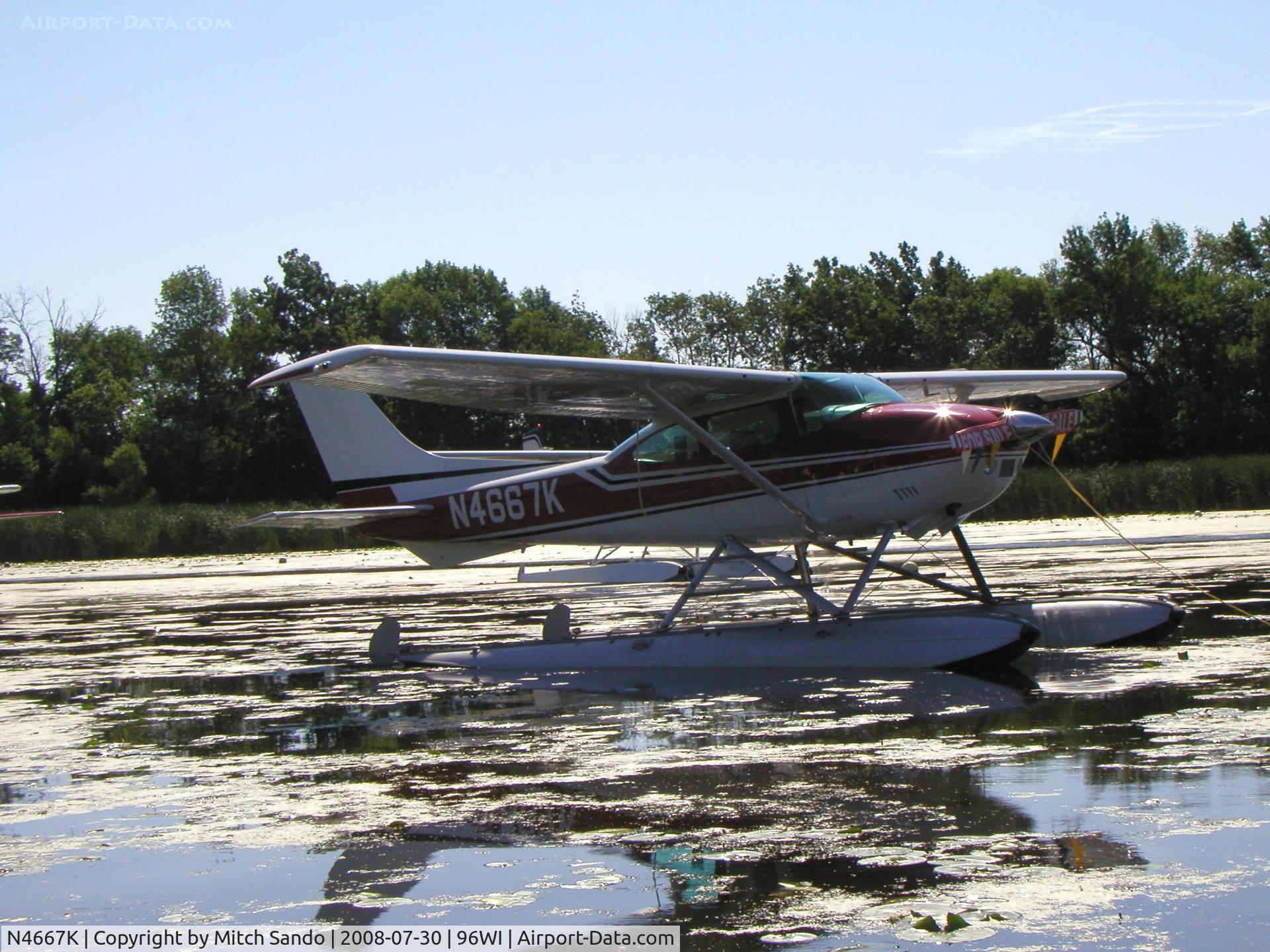 N4667K, 1975 Cessna 182P Skylane C/N 18263668, EAA AirVenture 2008.