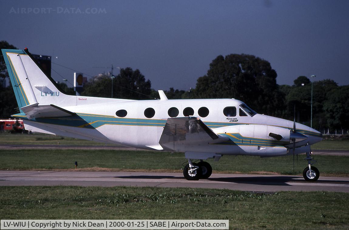 LV-WIU, 1994 Beech C90B King Air C/N LJ-1381, Currently N707FF