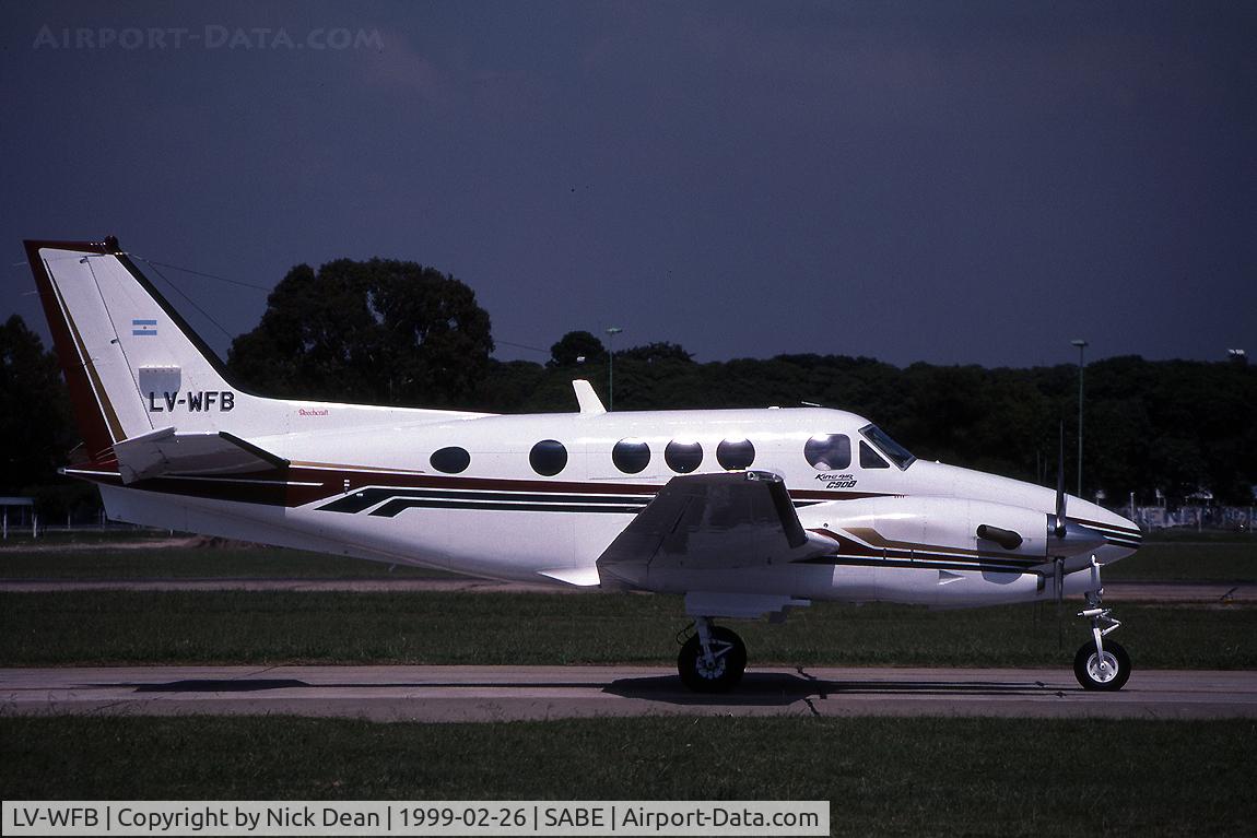 LV-WFB, 1995 Beech C90B King Air C/N LJ-1414, /
