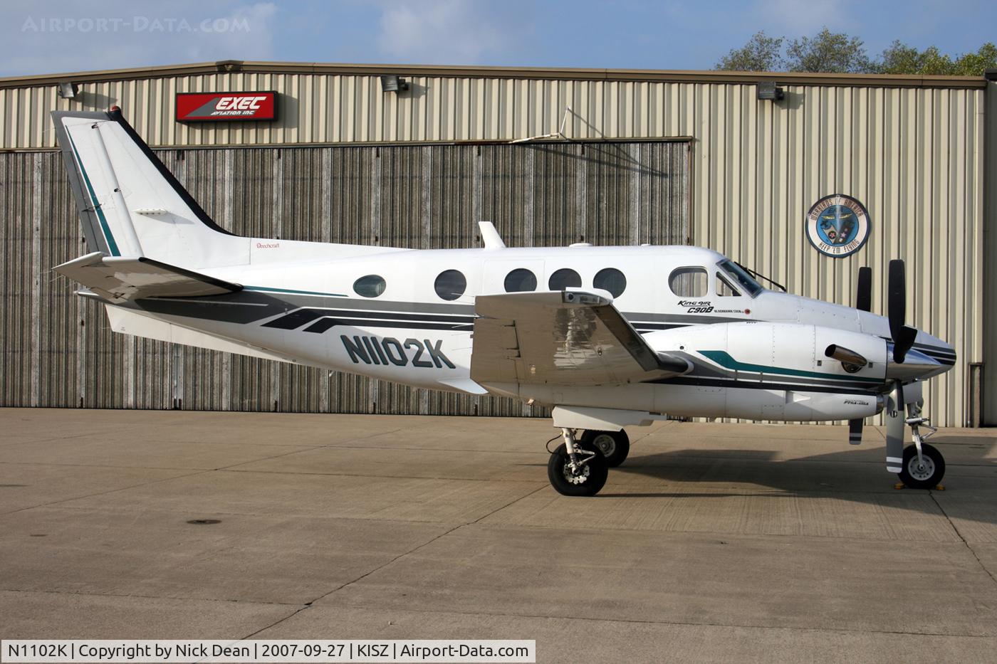 N1102K, 1997 Beech C90A King Air King Air C/N LJ-1465, /