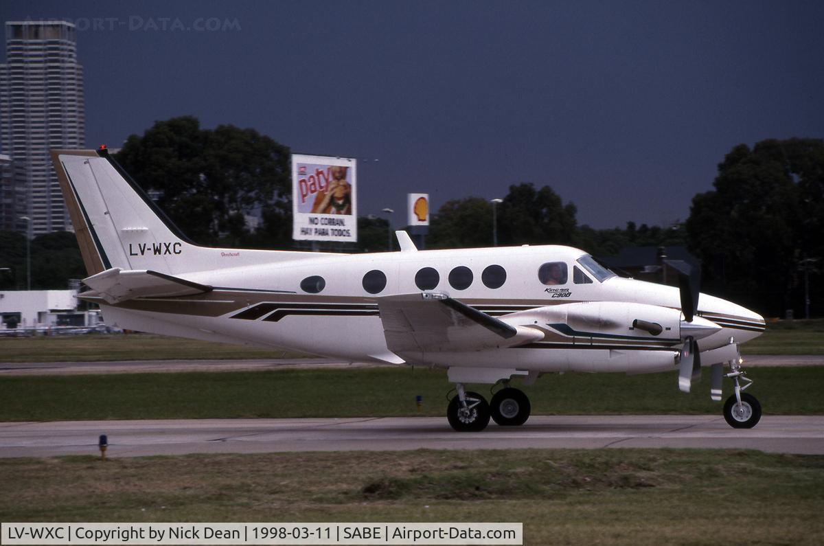 LV-WXC, 1997 Beech C90A King Air King Air C/N LJ-1466, /