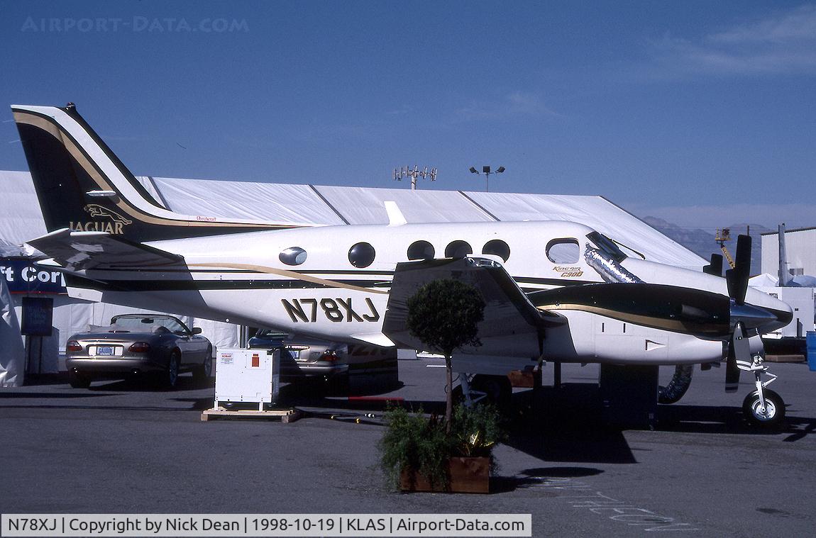 N78XJ, 1998 Raytheon Aircraft Company C90A C/N LJ-1524, /