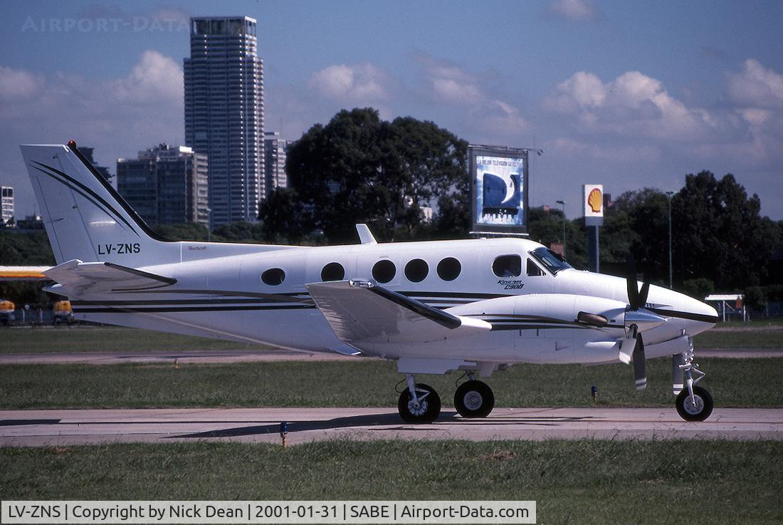 LV-ZNS, 1998 Raytheon C90A King Air C/N LJ-1535, /