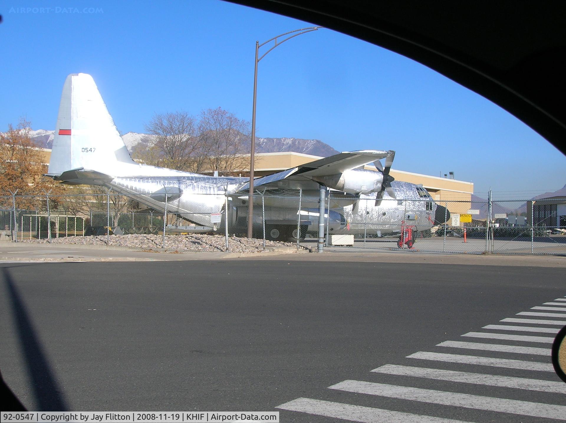 92-0547, 1992 Lockheed C-130H Hercules C/N 382-5332, C-130 C/N 382-5332. Ready for paint following heavy maintenance at the Ogden Air Logistics Center, Hill AFB, Utah