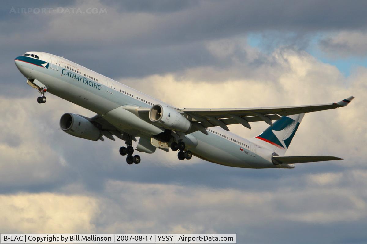 B-LAC, 2005 Airbus A330-343 C/N 679, Got a day of spotting in before my SYD-SGN flight the next day