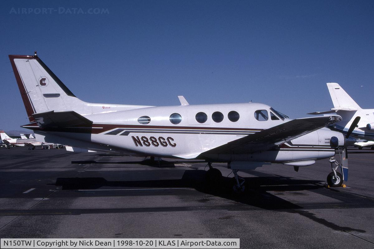 N150TW, 1973 Beech E90 King Air C/N LW-50, Shot as N88GC
