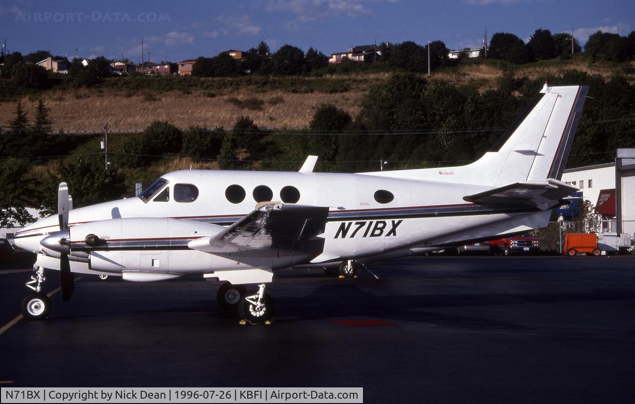 N71BX, 1973 Beech E90 King Air C/N LW-74, /