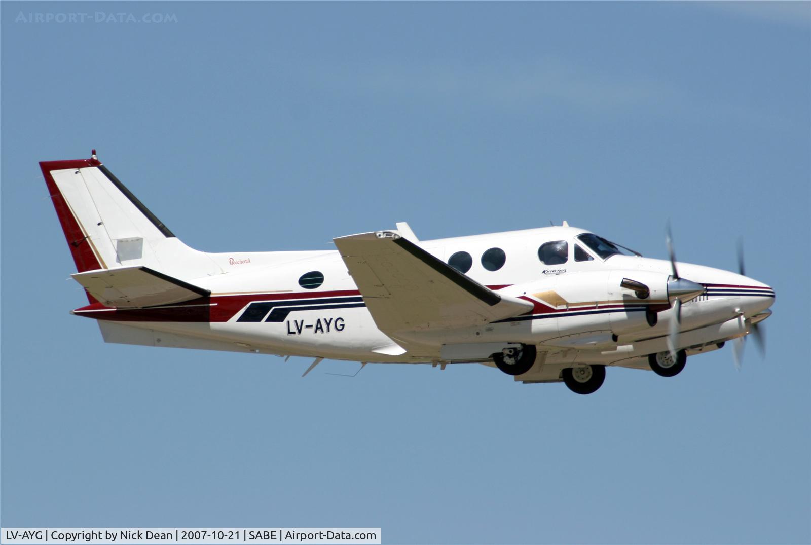 LV-AYG, 1975 Beech E90 King Air C/N LW-109, /