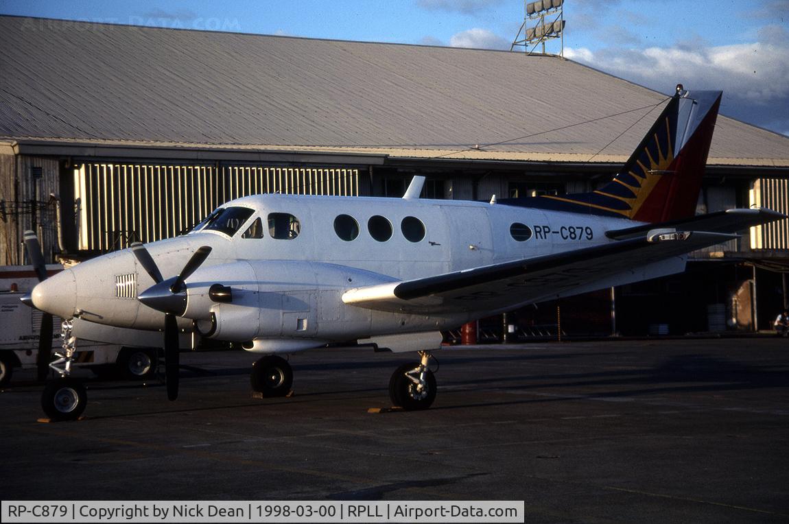 RP-C879, 1975 Beech E90 King Air C/N LW-145, Stonker! but not as exotic now being N737LC