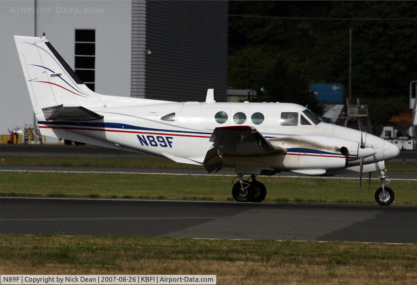 N89F, 1969 Beech 65-A90-1 C/N LM-124, /