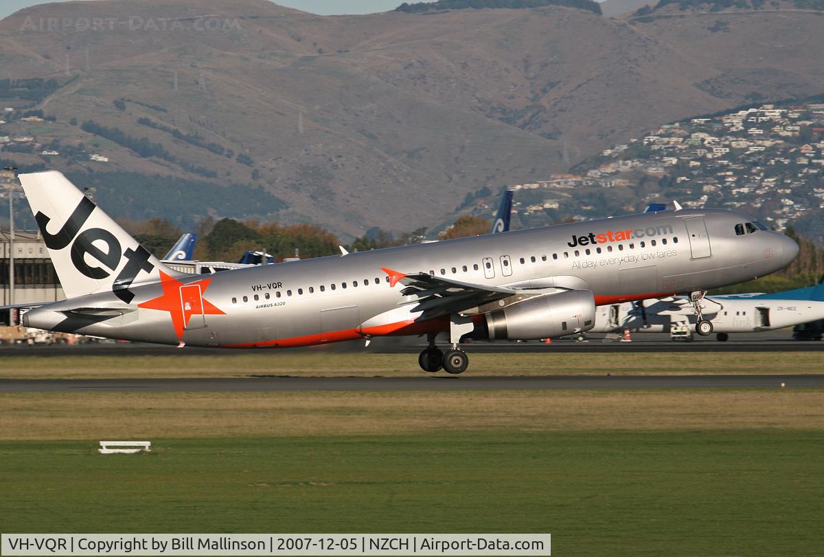 VH-VQR, 2005 Airbus A320-232 C/N 2526, Back to Oz as  JQ150 to SYD
