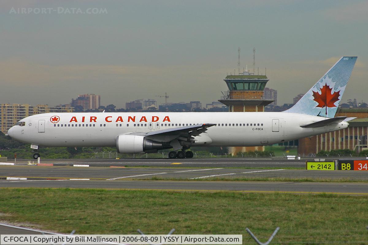 C-FOCA, 1990 Boeing 767-375/ER C/N 24575, Taxiing to r/w 34L
