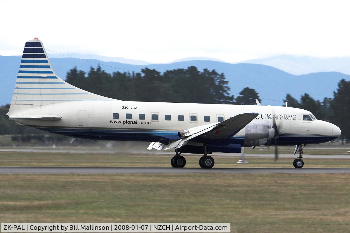 ZK-PAL, 1959 Convair 580 C/N 501, Not seen much now days