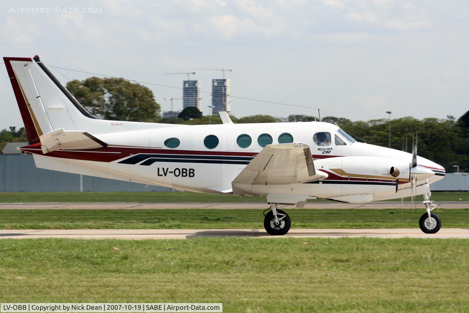 LV-OBB, 1980 Beech E90 King Air C/N LW-330, /