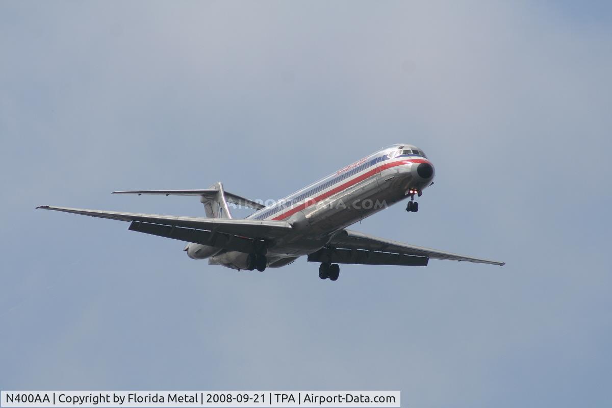 N400AA, 1985 McDonnell Douglas MD-82 (DC-9-82) C/N 49311, American MD-82