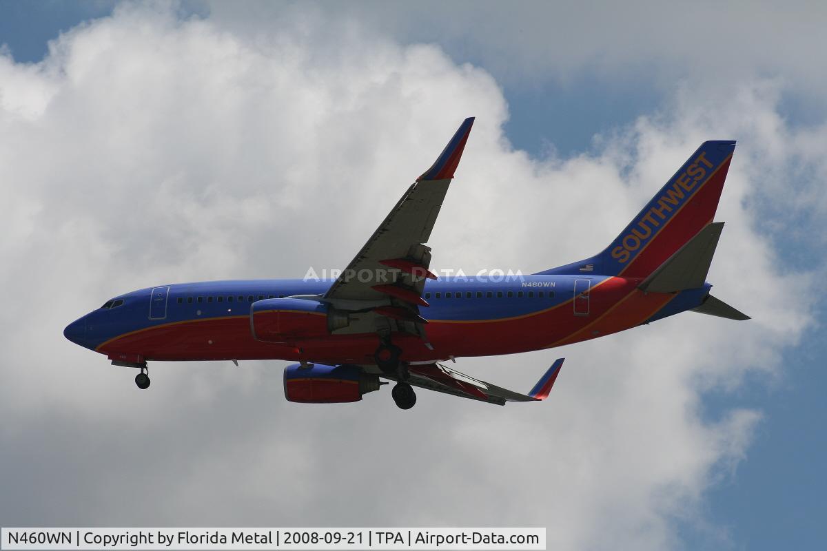 N460WN, 2004 Boeing 737-7H4 C/N 32464, Southwest 737-700