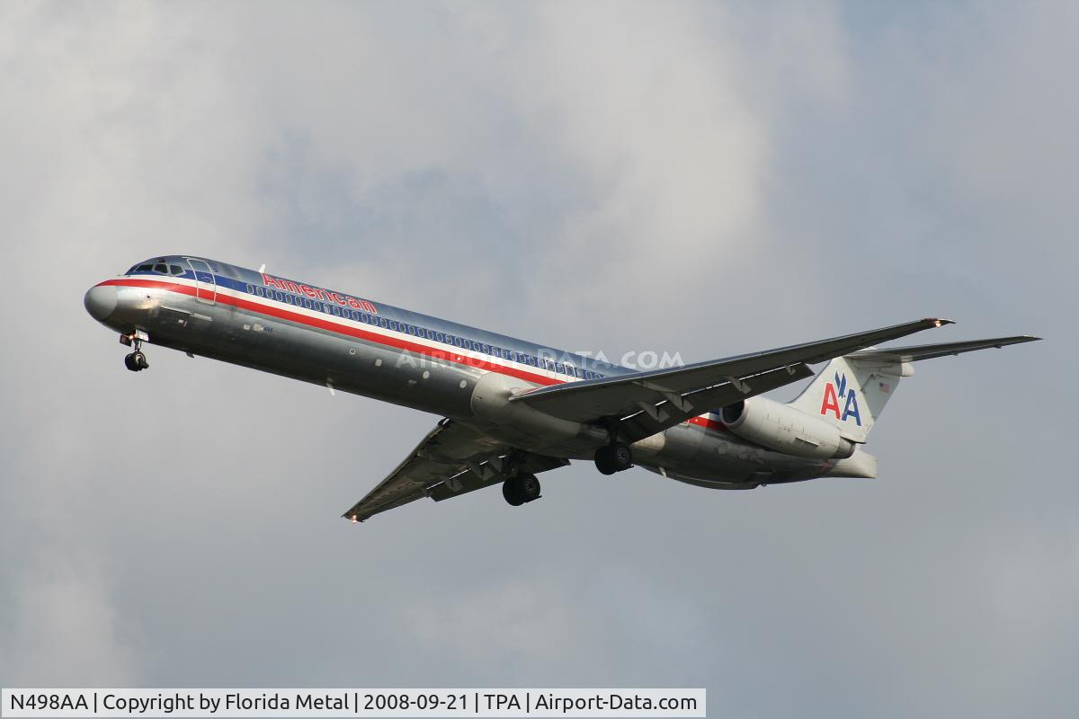 N498AA, 1989 McDonnell Douglas MD-82 (DC-9-82) C/N 49736, American MD-82