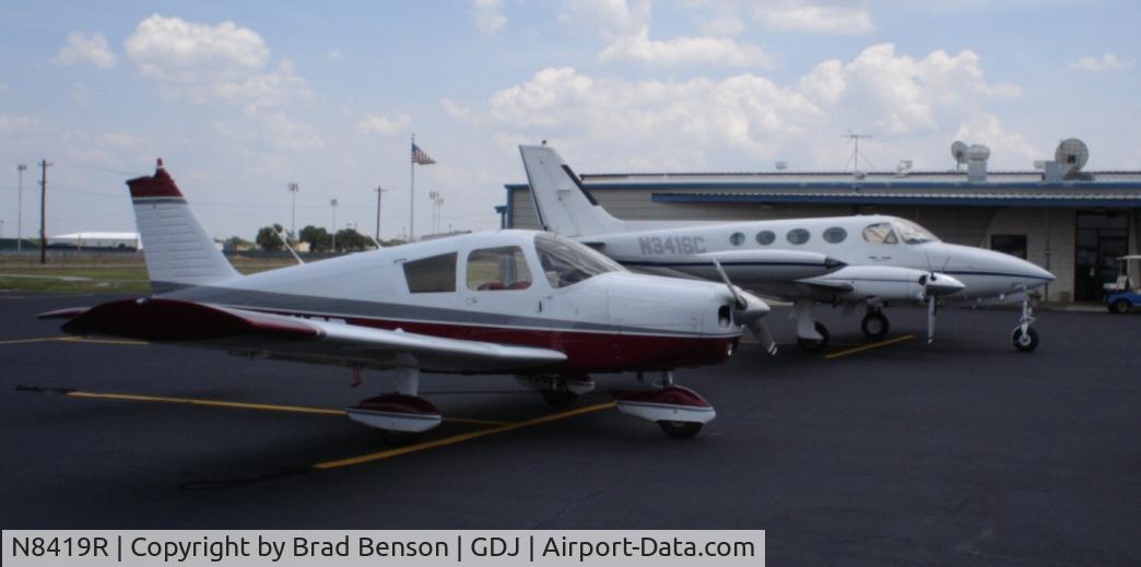 N8419R, 1966 Piper PA-28-140 Cherokee C/N 28-22296, At Granbury FBO