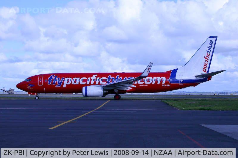 ZK-PBI, 2008 Boeing 737-8FE C/N 36605, Pacific Blue Airlines (NZ) Ltd., Christchurch