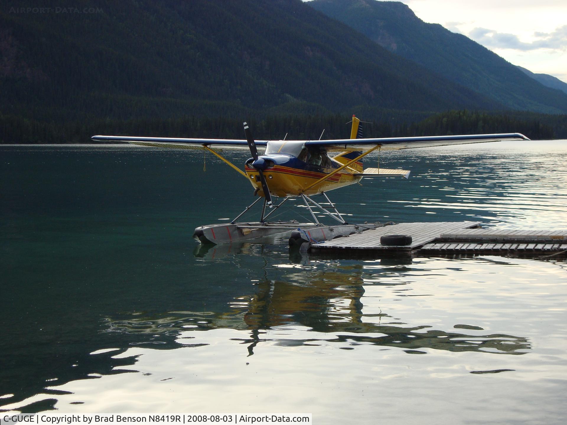 C-GUGE, 1975 Cessna A185F Skywagon 185 C/N 18502904, Muncho Lake, BC