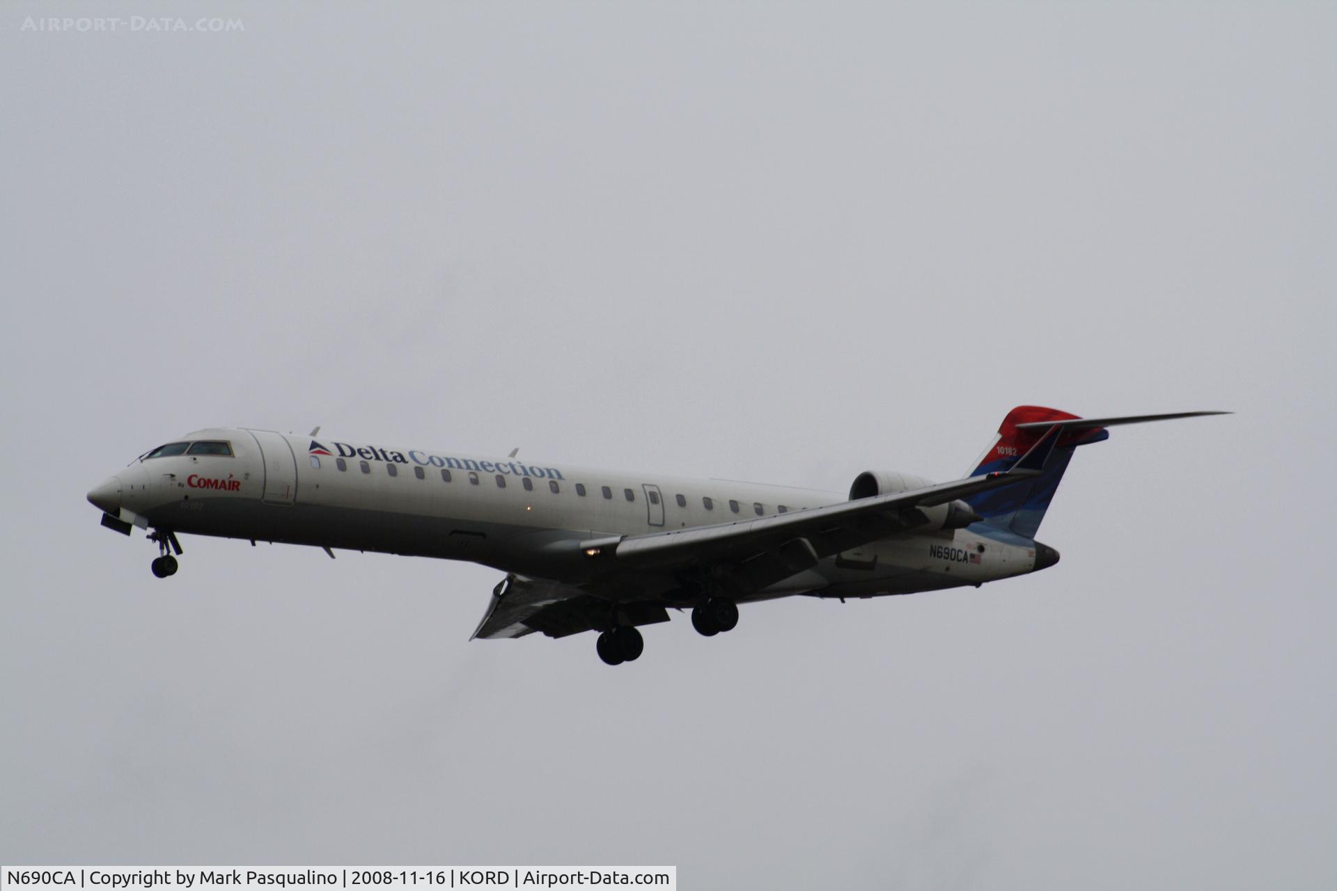 N690CA, 2004 Bombardier CRJ-700 (CL-600-2C10) Regional Jet C/N 10182, CL-600-2C10