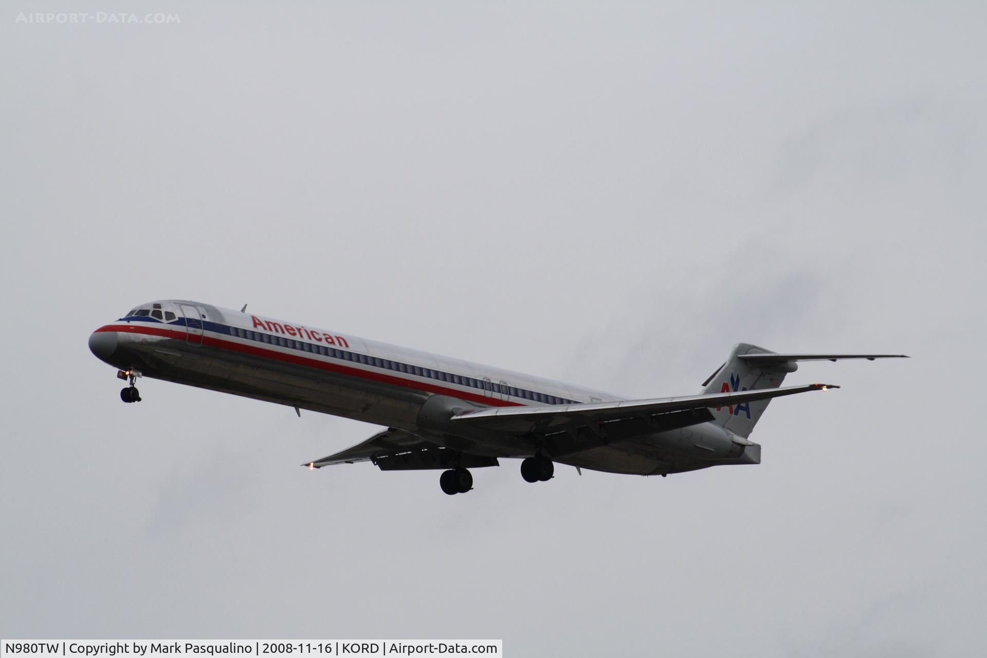 N980TW, 1999 McDonnell Douglas MD-83 (DC-9-83) C/N 53630, MD-83