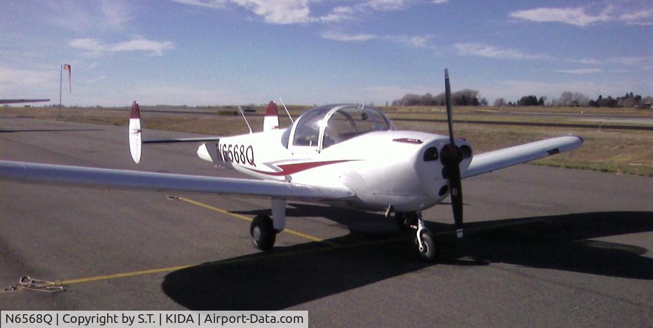 N6568Q, 1965 Alon A2 Aircoupe C/N A-68, New Paint