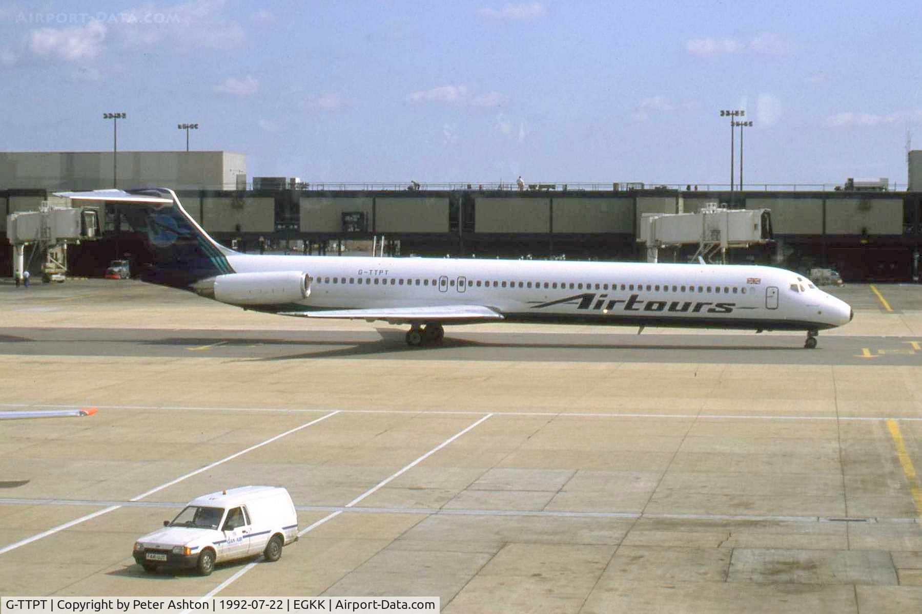 G-TTPT, 1990 McDonnell Douglas MD-83 (DC-9-83) C/N 49940, Airtours