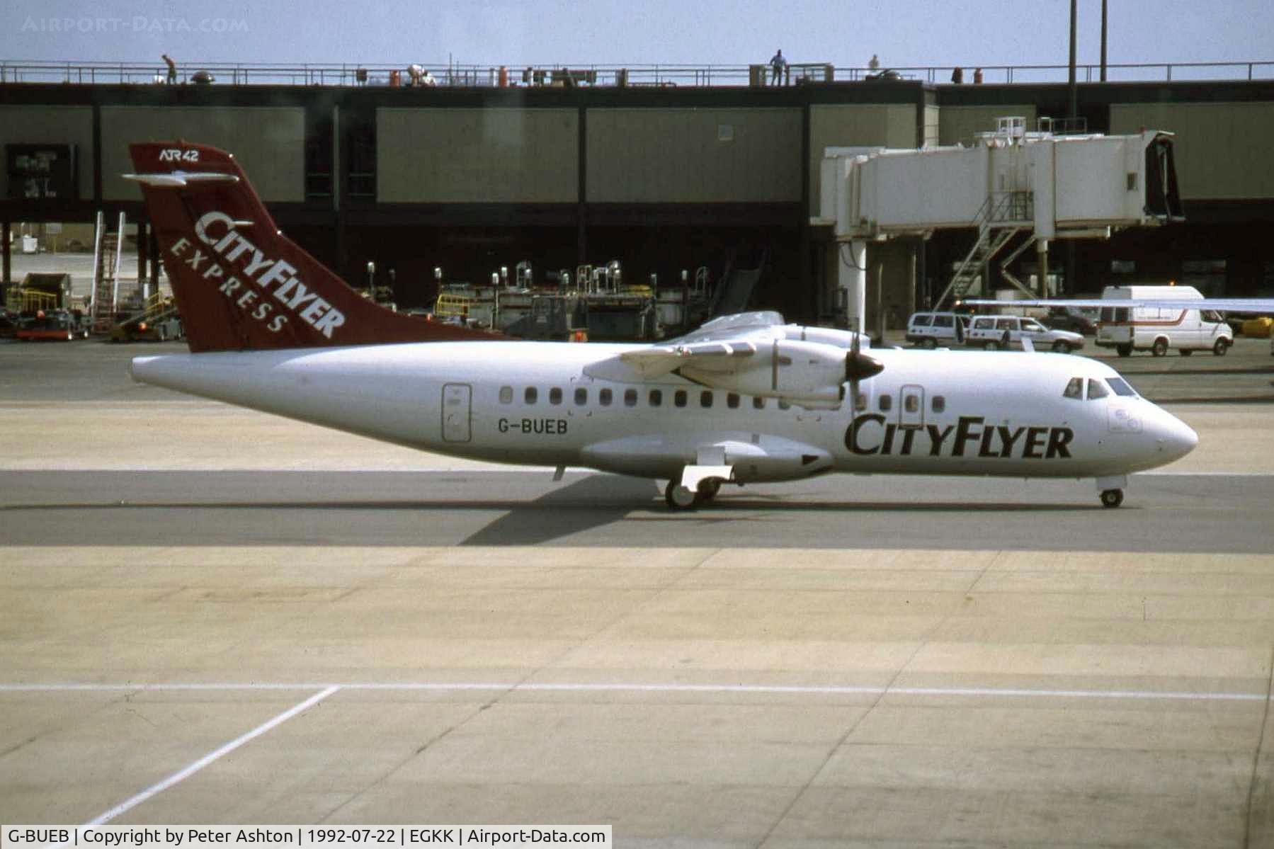G-BUEB, 1992 ATR 42-320 C/N 304, Cityflyer