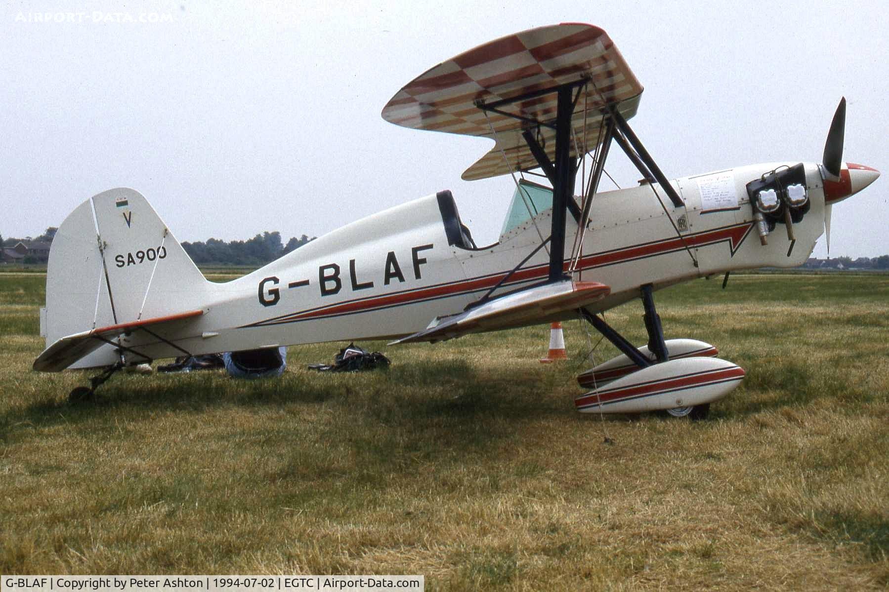 G-BLAF, 1987 Stolp SA-900 V-Star C/N PFA 106-10651, PFA Rally 1994