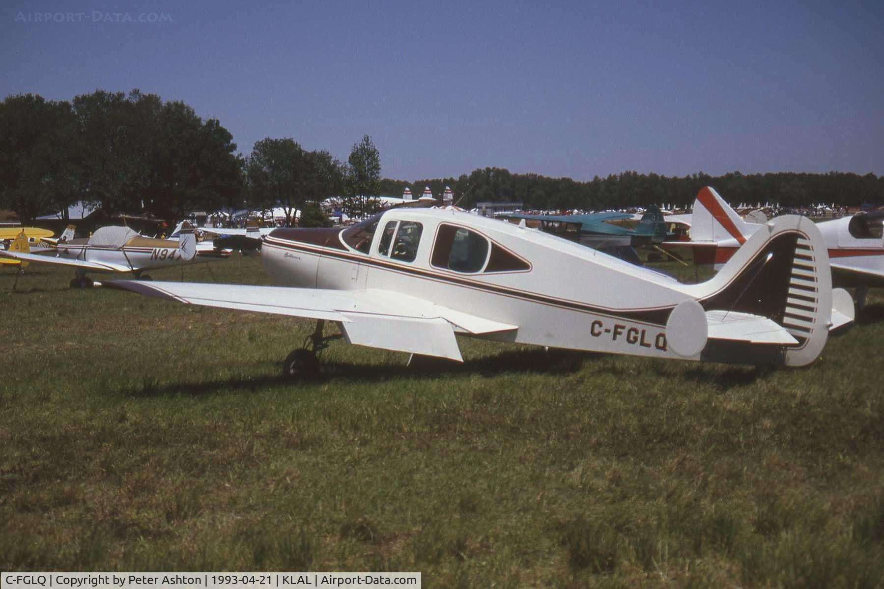 C-FGLQ, 1950 Bellanca 14-19 Cruisair Senior C/N 2008, Sun 'n' Fun 1993
