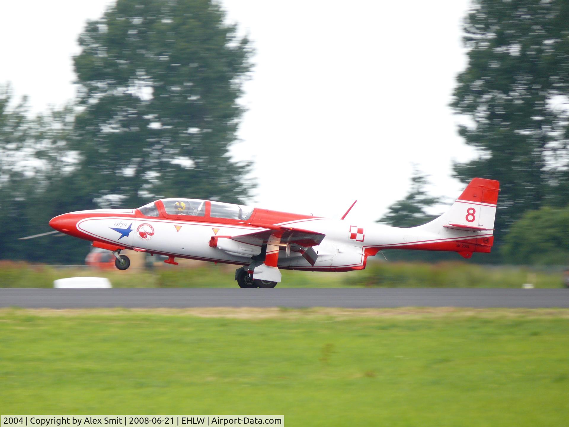 2004, PZL-Mielec TS-11 Iskra bis DF C/N 3H-2004, TS TS11-100-Bis-DF Iskra 2004/8 Polish Air Force Team Iskra