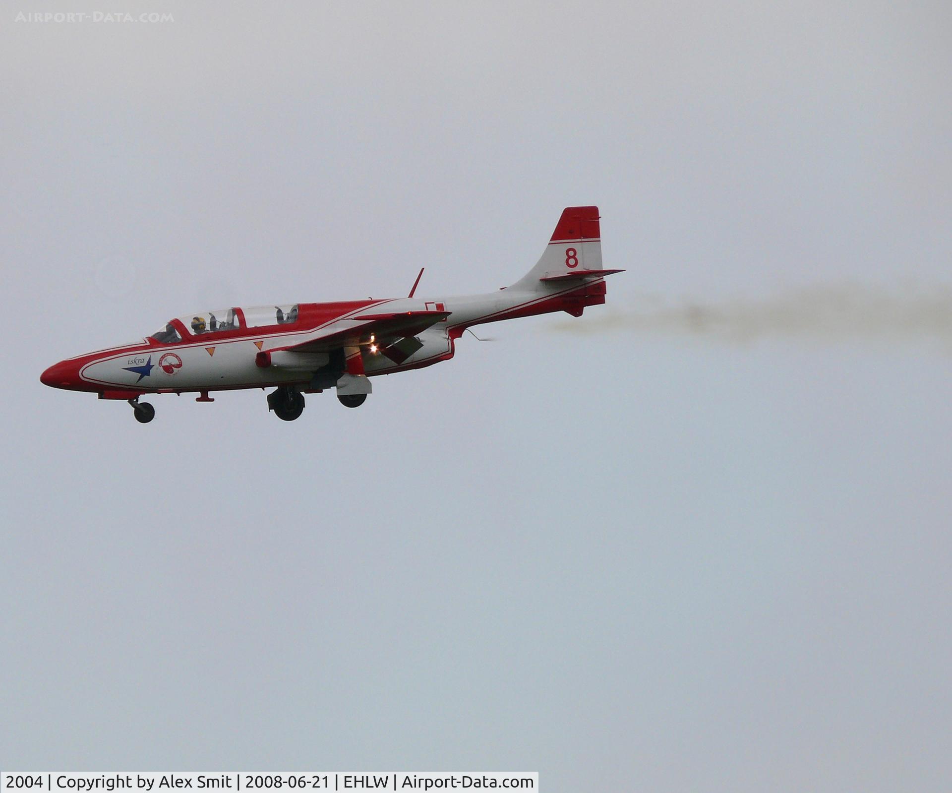 2004, PZL-Mielec TS-11 Iskra bis DF C/N 3H-2004, TS TS11-100-Bis-DF Iskra 2004/8 Polish Air Force Team Iskra