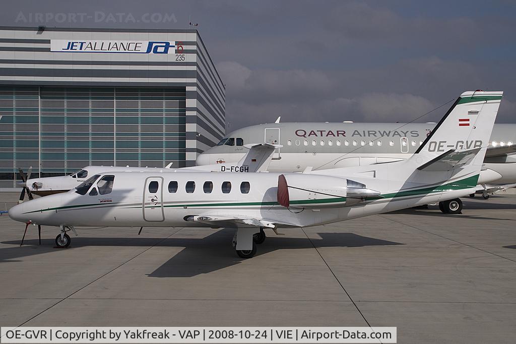 OE-GVR, 2001 Cessna 550B Citation Bravo C/N 550-0988, Tyrolean Jet Service Cessna 550