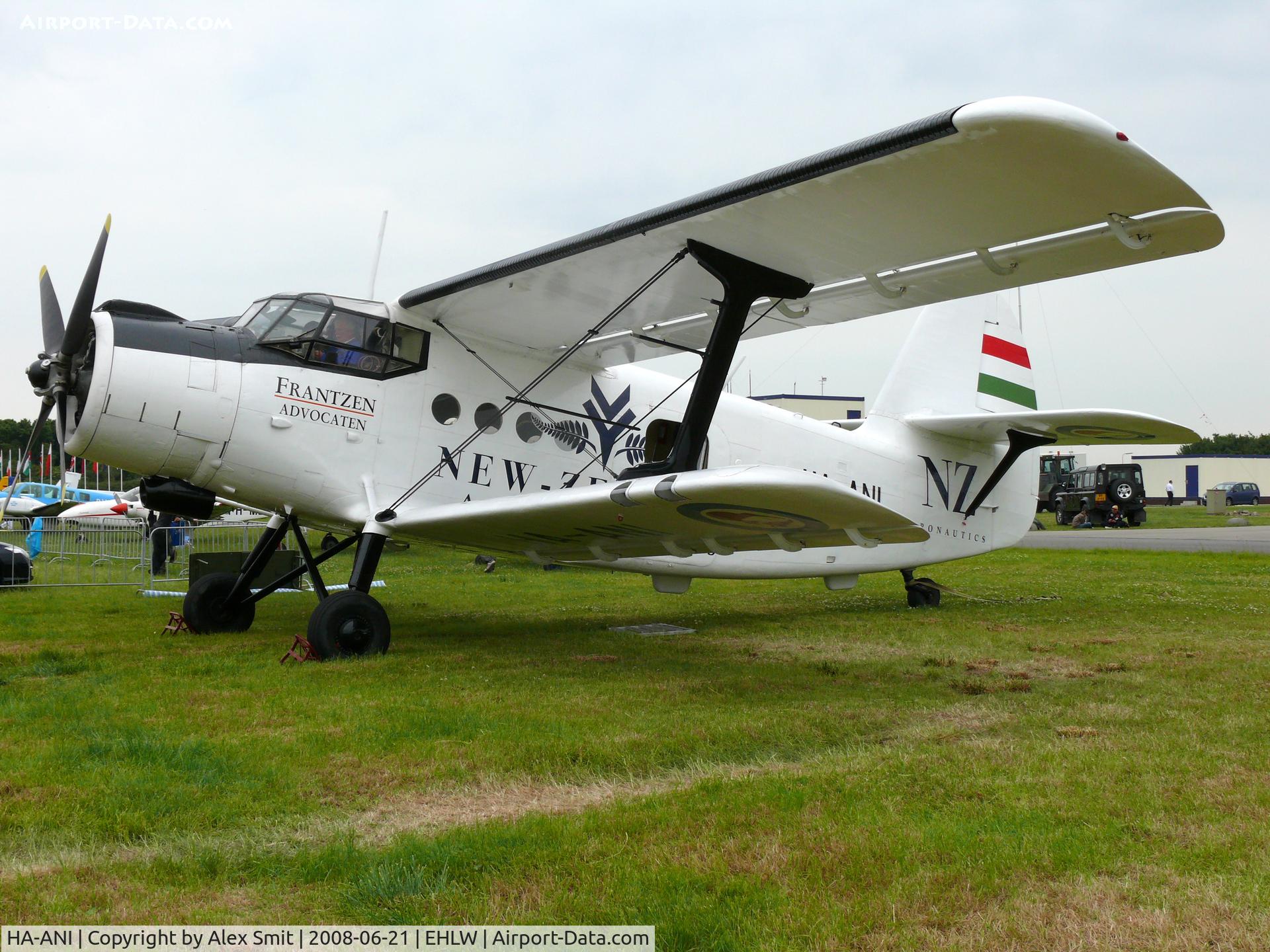 HA-ANI, 1972 Antonov An-2P C/N 1G132-55, Antonov An-2P Colt HA-ANI