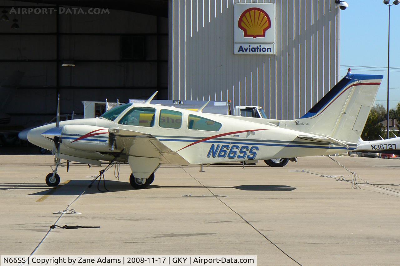 N66SS, 1973 Beech 95-B55 (T42A) Baron C/N TC-1567, At Arlington Municipal - Beech Baron