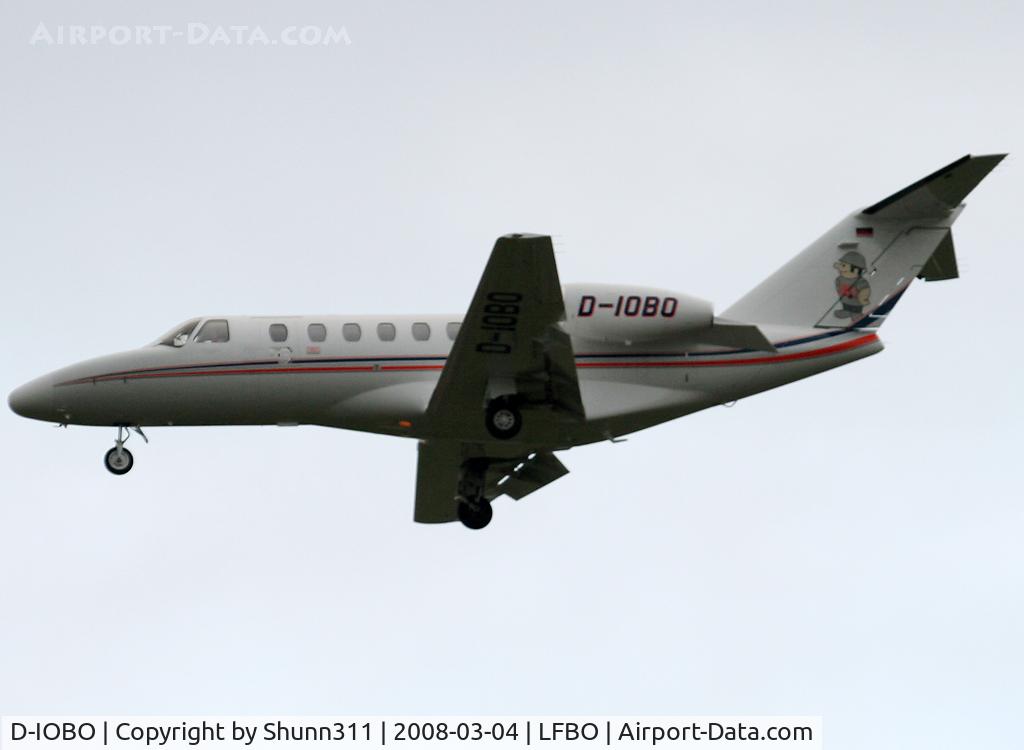 D-IOBO, 2006 Cessna 525A CitationJet CJ2+ C/N 525A-0322, Landing rwy 32L...