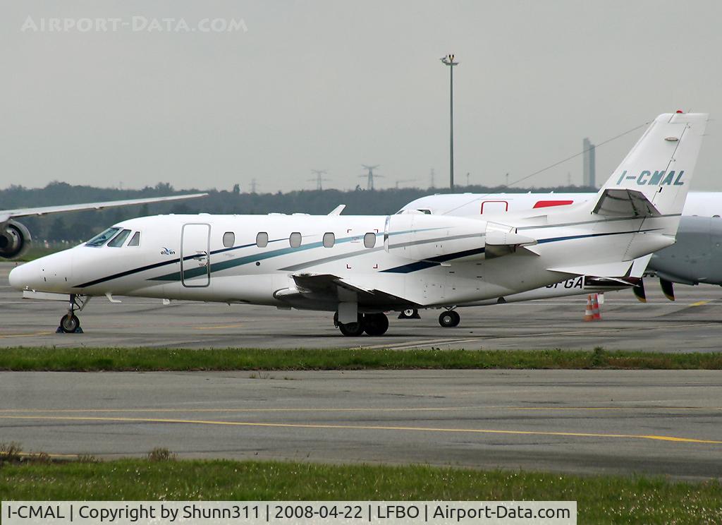 I-CMAL, 2003 Cessna 560 Citation Excel C/N 560-5344, Parked at the General Aviation area...