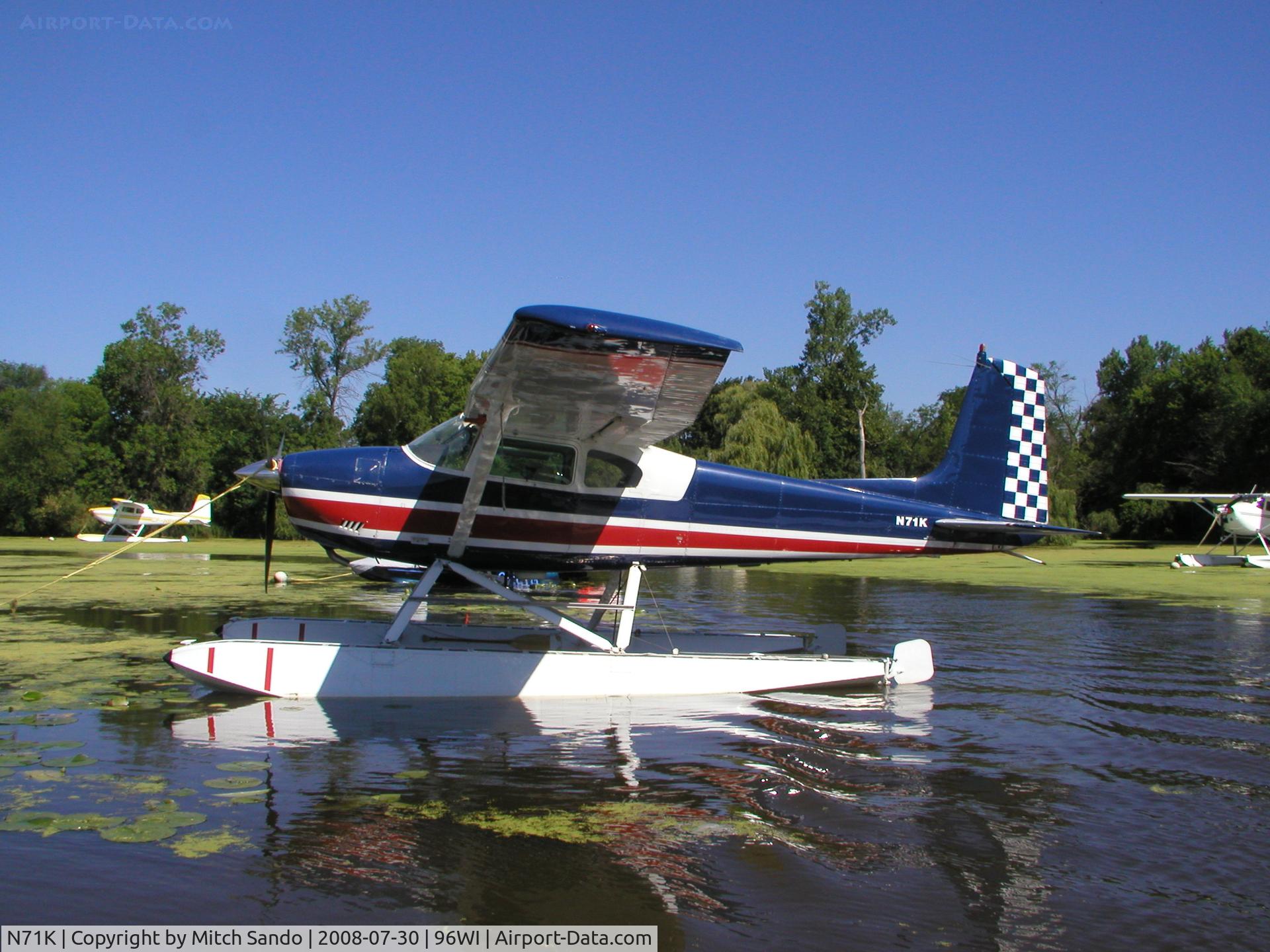 N71K, 1962 Cessna 180E C/N 18051115, EAA AirVenture 2008.