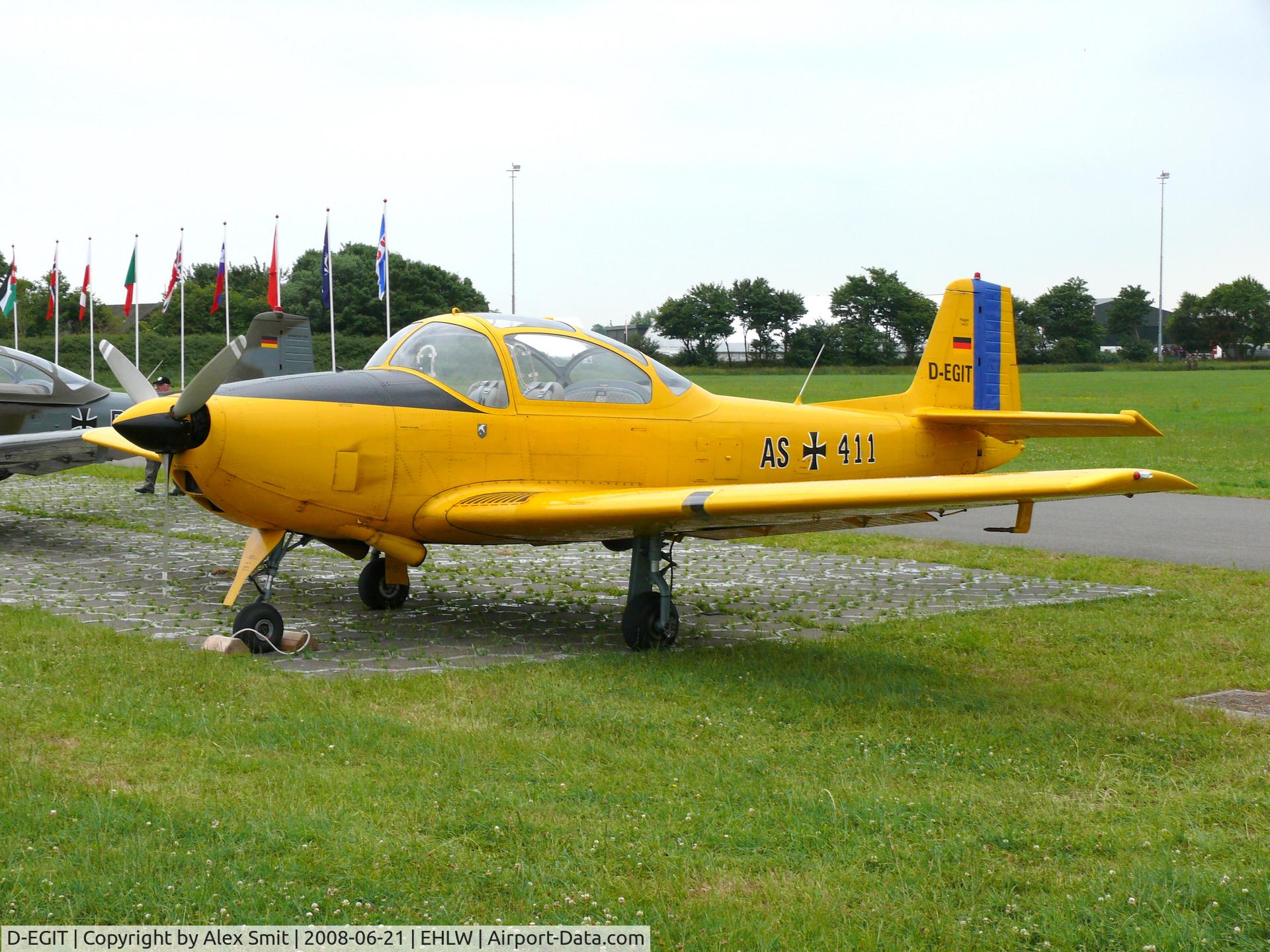 D-EGIT, 1957 Piaggio P-149D C/N 260, Piaggio P-149D D-EGIT painted as German Air Force AS#411
