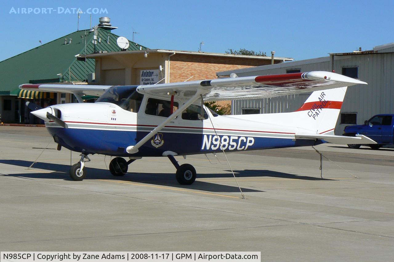 N985CP, 1997 Cessna 172R C/N 17280235, Civil Air Patrol at Grand Prairie