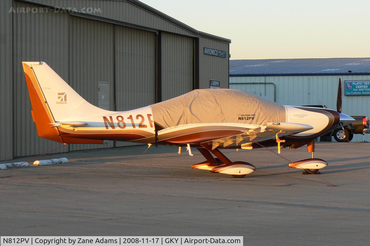 N812PV, 2007 Columbia Aircraft Mfg LC41-550FG C/N 41737, At Arlington Municipal - Cessna 400 ( Columbia built )