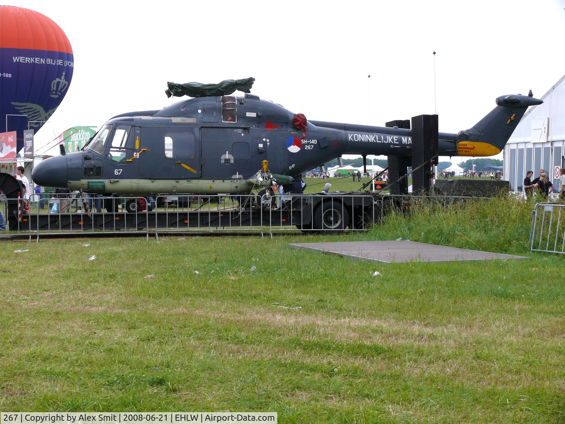 267, Westland SH-14D Lynx C/N 086, Westland SH-14D Lynx 267 Royal Netherlands Navy