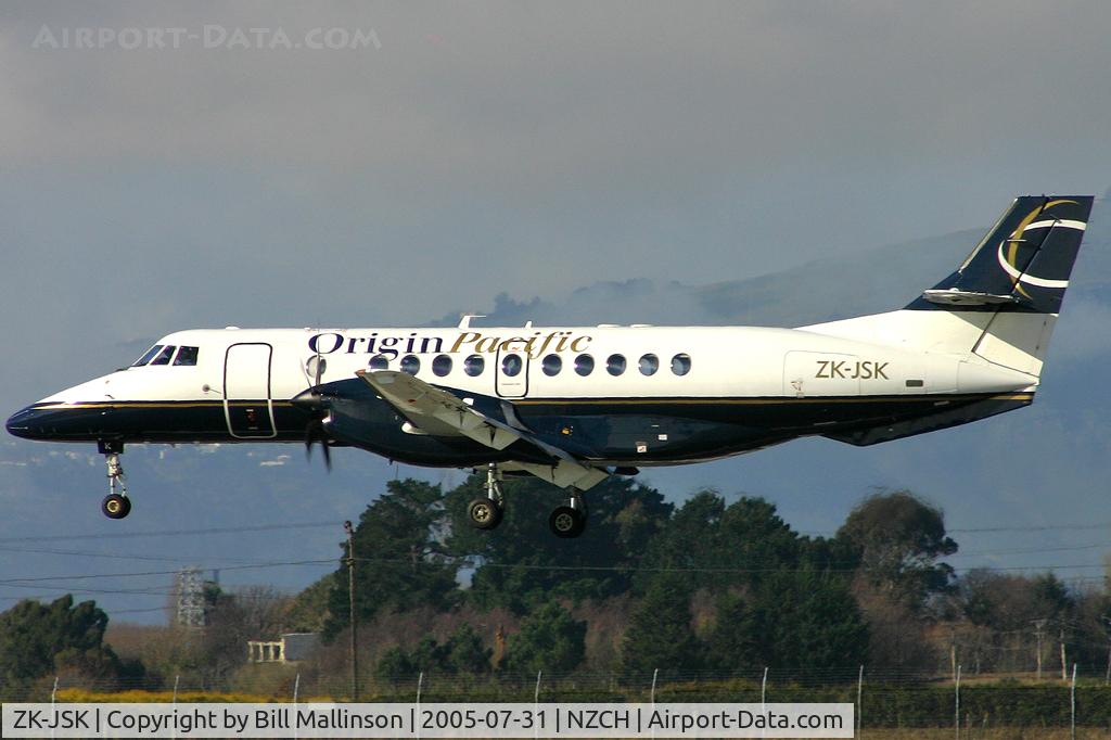 ZK-JSK, 1994 British Aerospace Jetstream 41 C/N 41049, Origin is now only flying some cargo