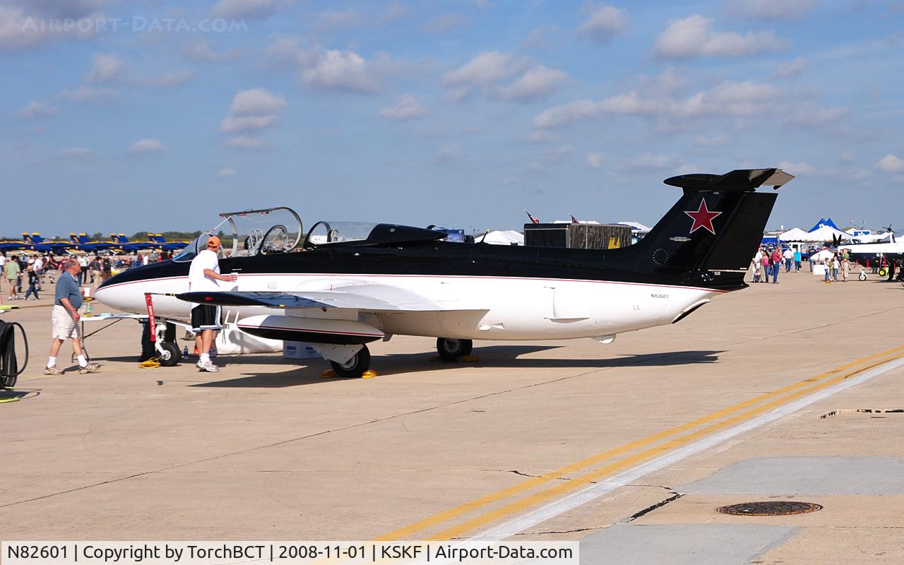 N82601, 1967 Aero L-29 DELFIN C/N 792661, L-29 Delfin static display at Lackland Airshow 2008