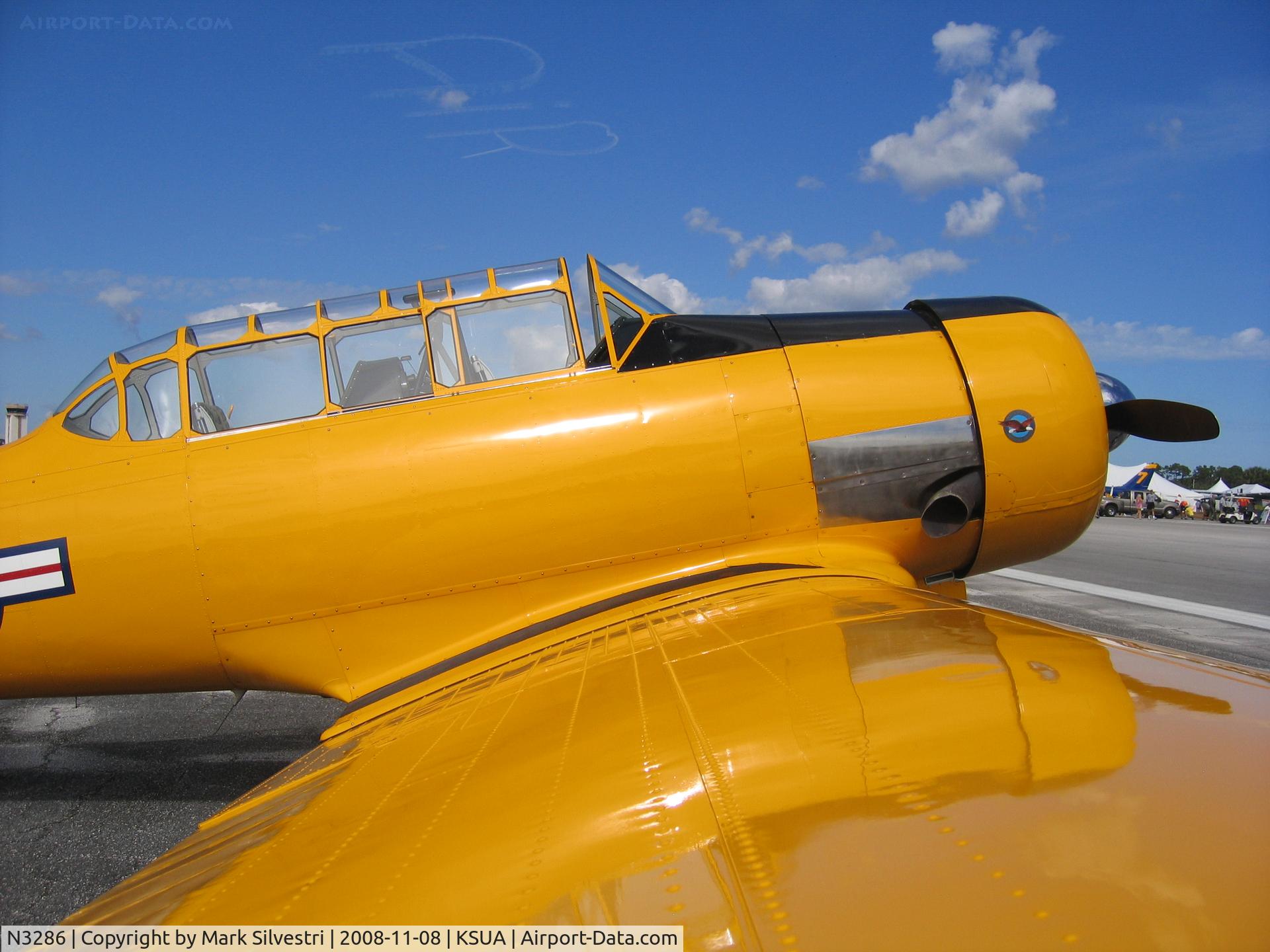 N3286, 1944 North American SNJ-5 Texan Texan C/N 88-15356, 2008 Stuart, FL Airshow